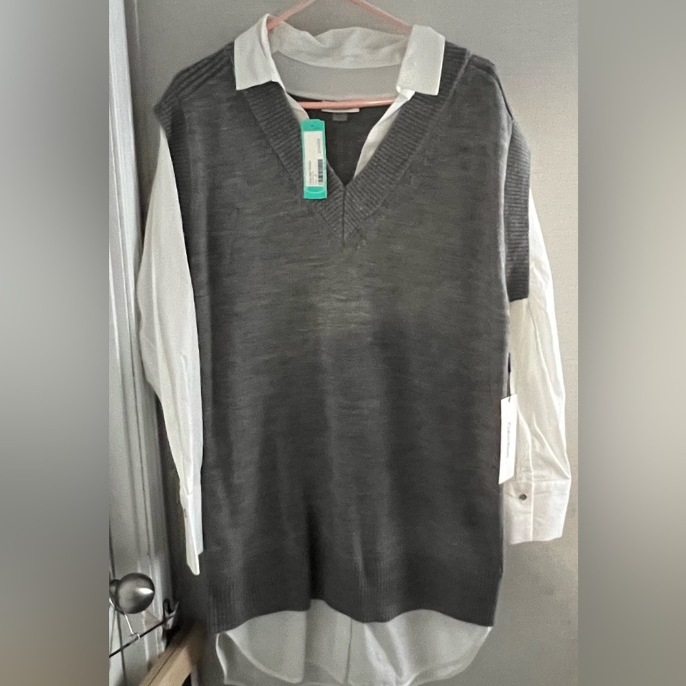 Calvin Klein mini sweater dress